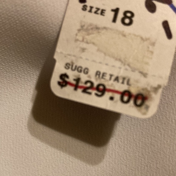 Pendleton NWT lined white classic trousers sz 18 perfect cruise wear pool party - Picture 3 of 12